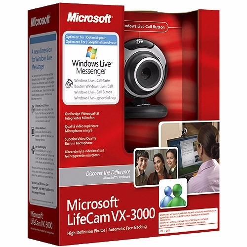 Microsoft lifecam vx 3000 the lady would like to switch the tv to her